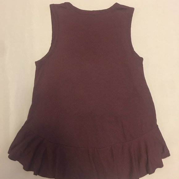 AMERICAN EAGLE Ruffle Tank Top - Picture 2 of 3